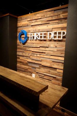 Three Deep Marketing Three Dimensional Reclaimed Wood Wall Paneling