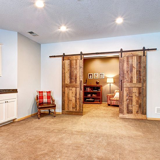 double sliding barn door