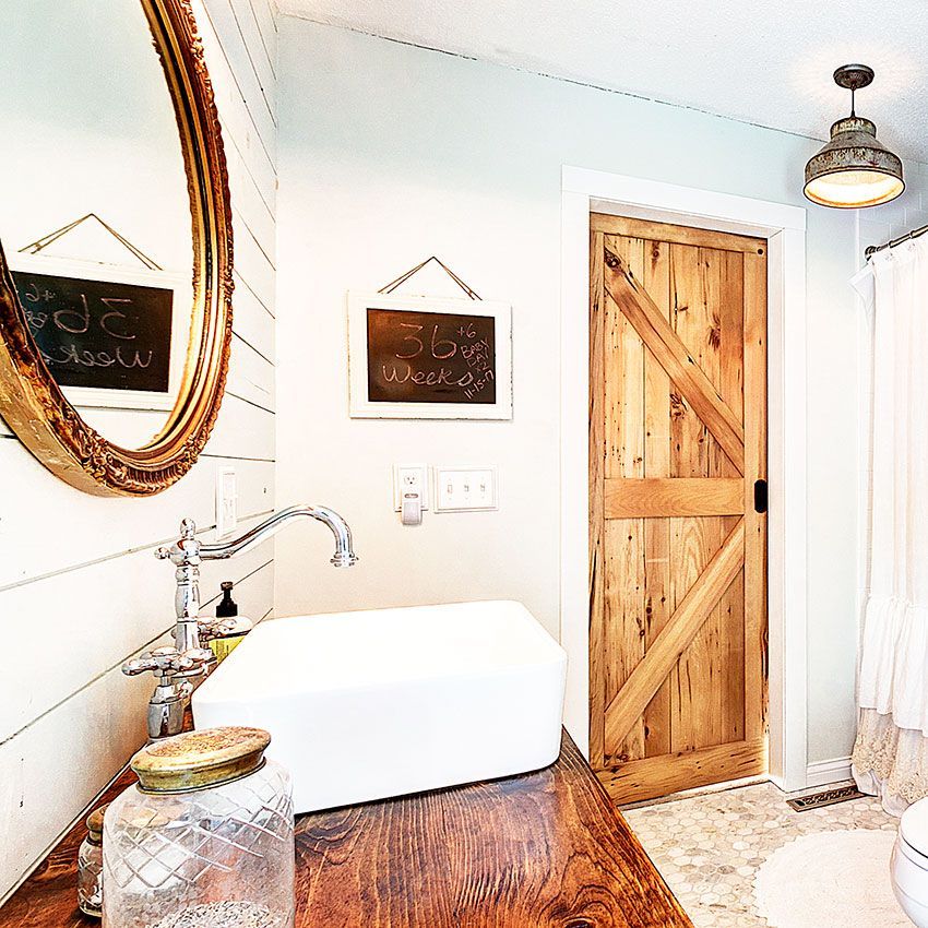 Barn Door for bathroom