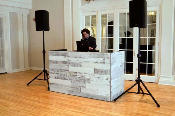 Reclaimed Wood DJ Booth